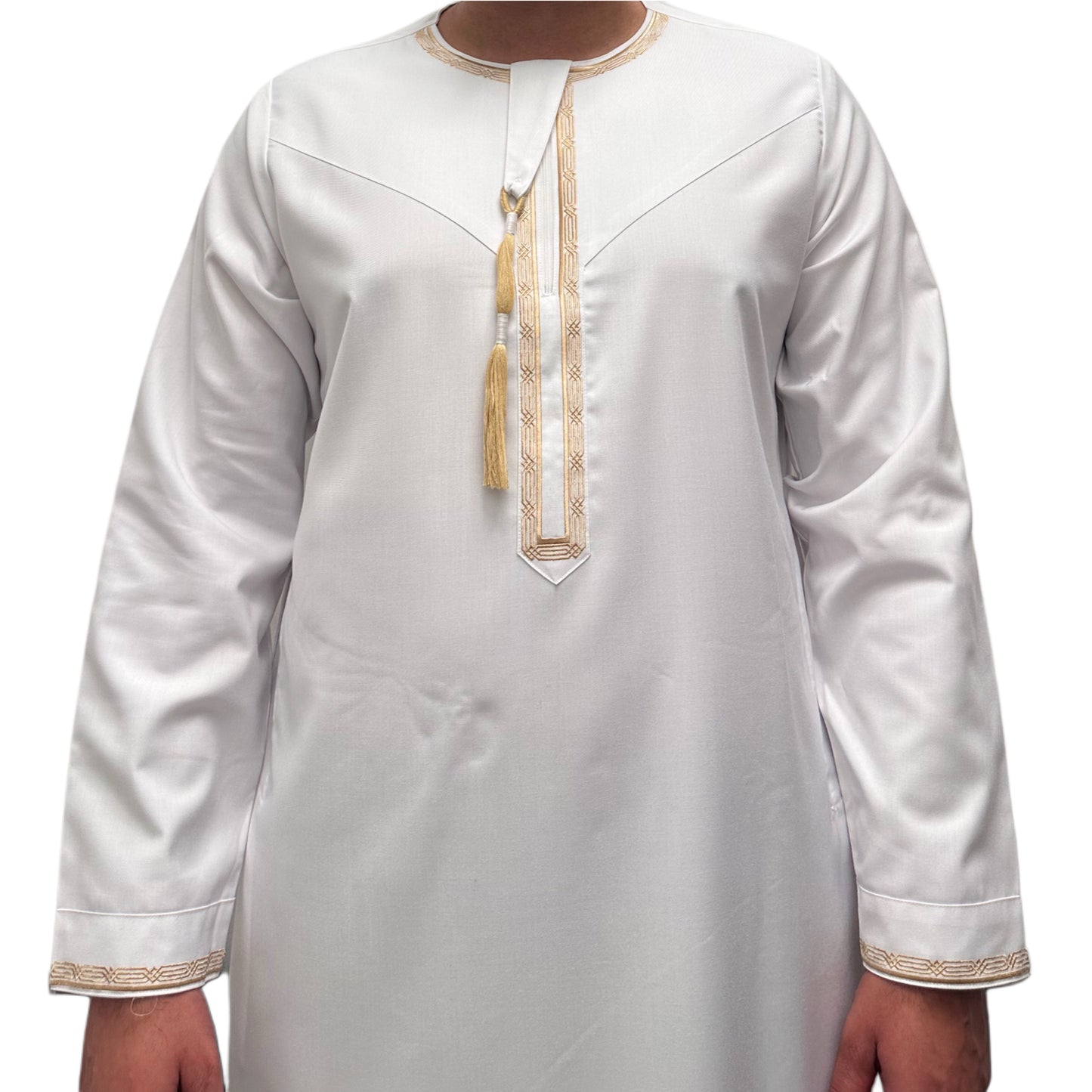 White Omani Thobe