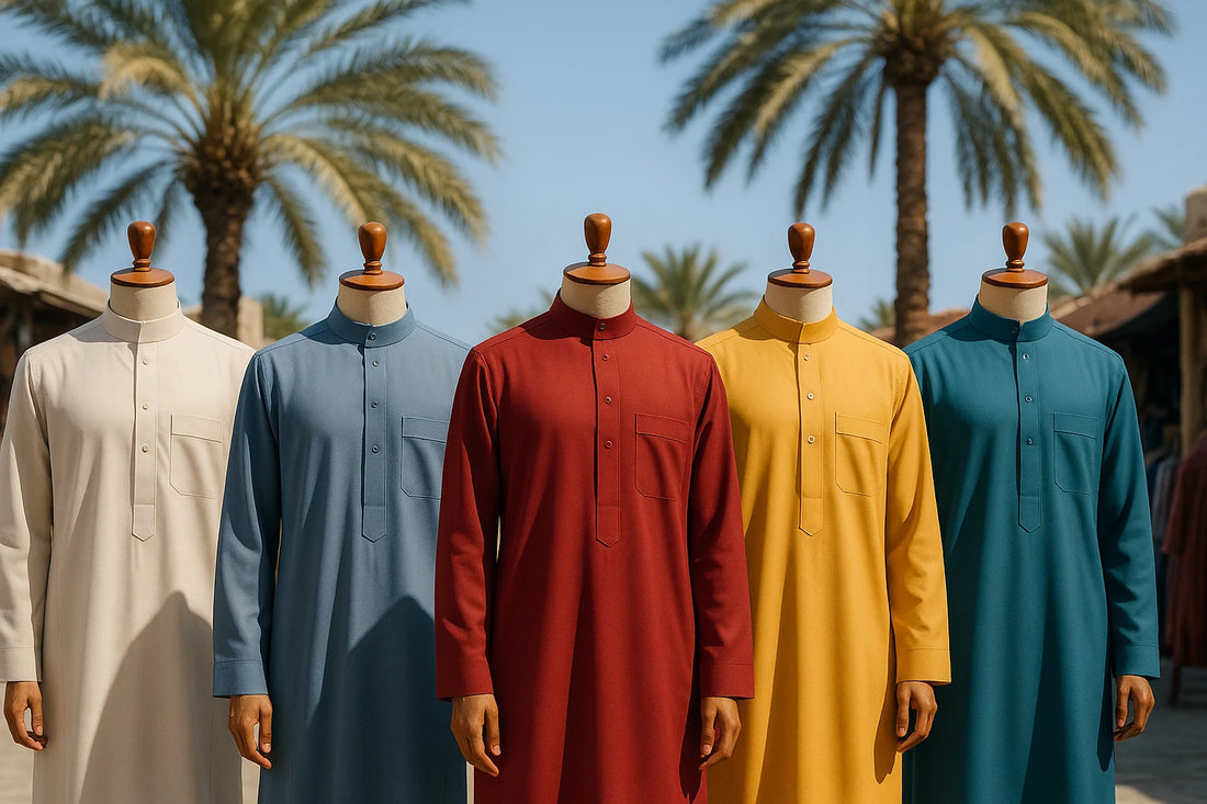 Thobe Fashion Trends for Men: Modern Cuts, Colors, and Gulf Influences