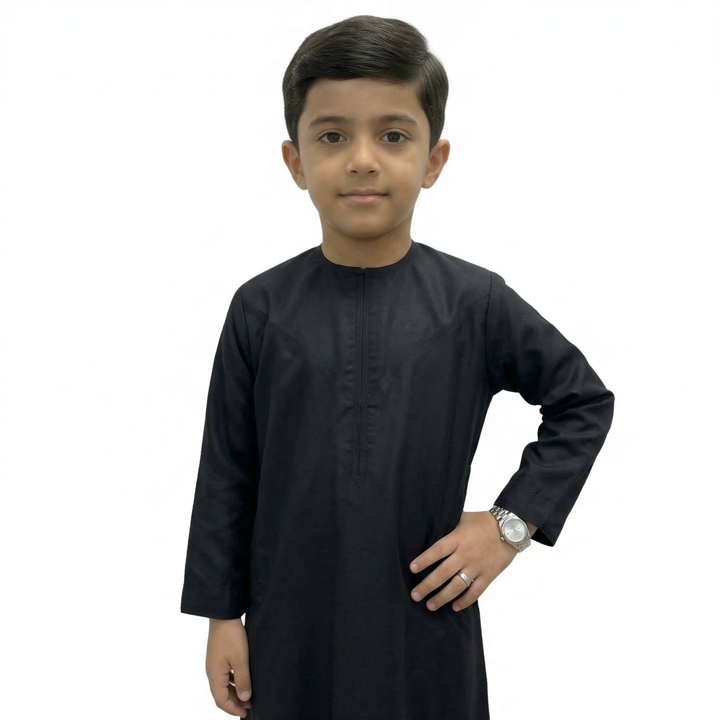 Black Kids Omani Thobe