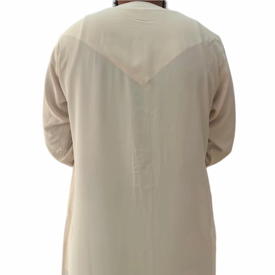 Cream Omani Zibda Thobe