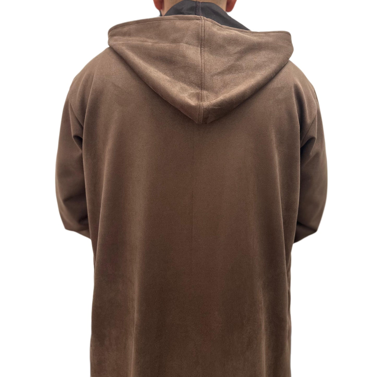Hooded Suede Thobe