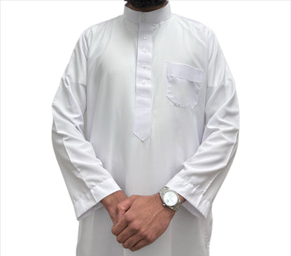White Saudi Thobe