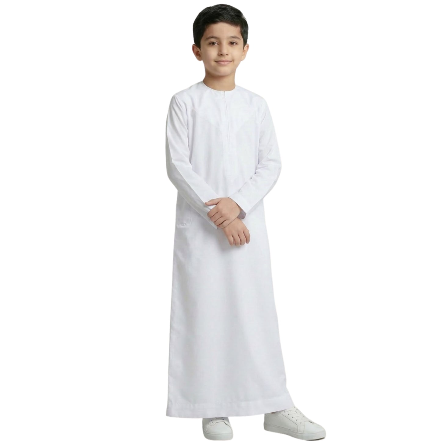 White Kids Omani Thobe