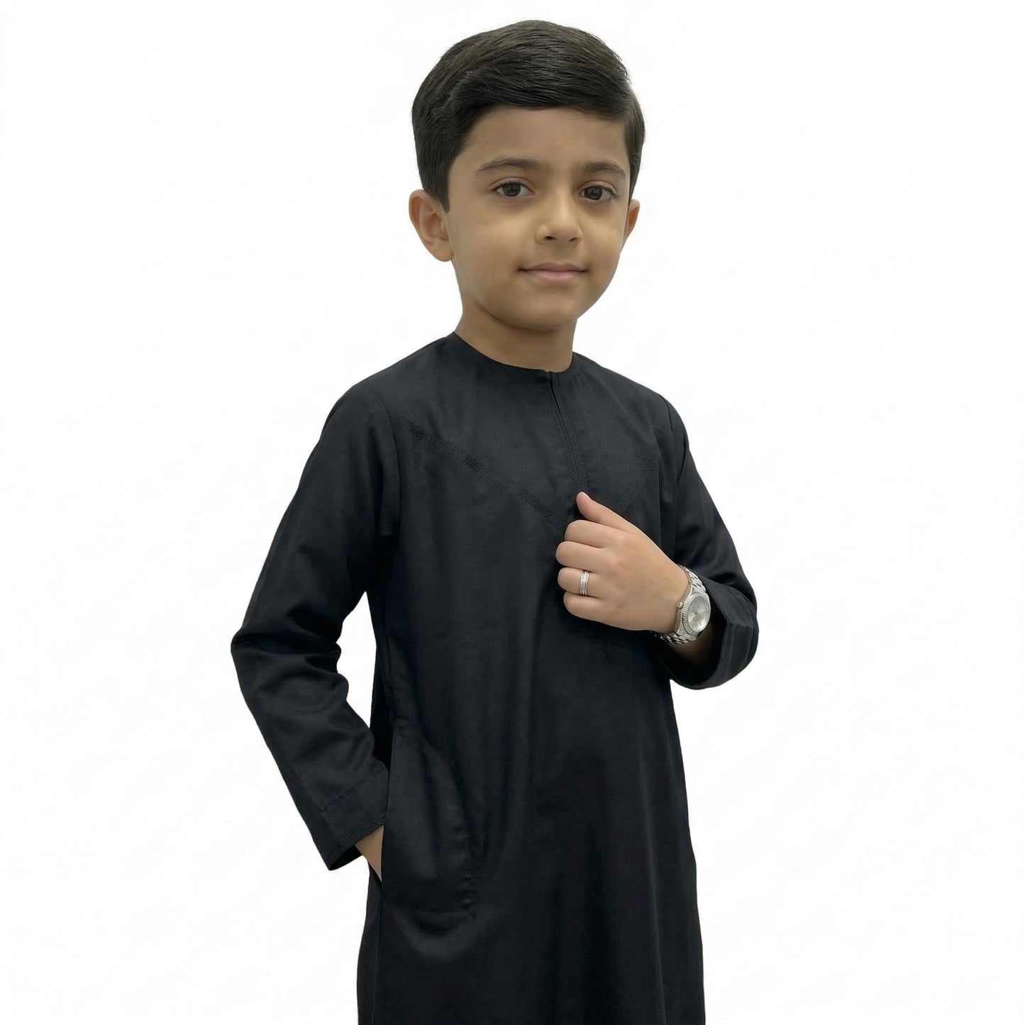 Black Kids Omani Thobe