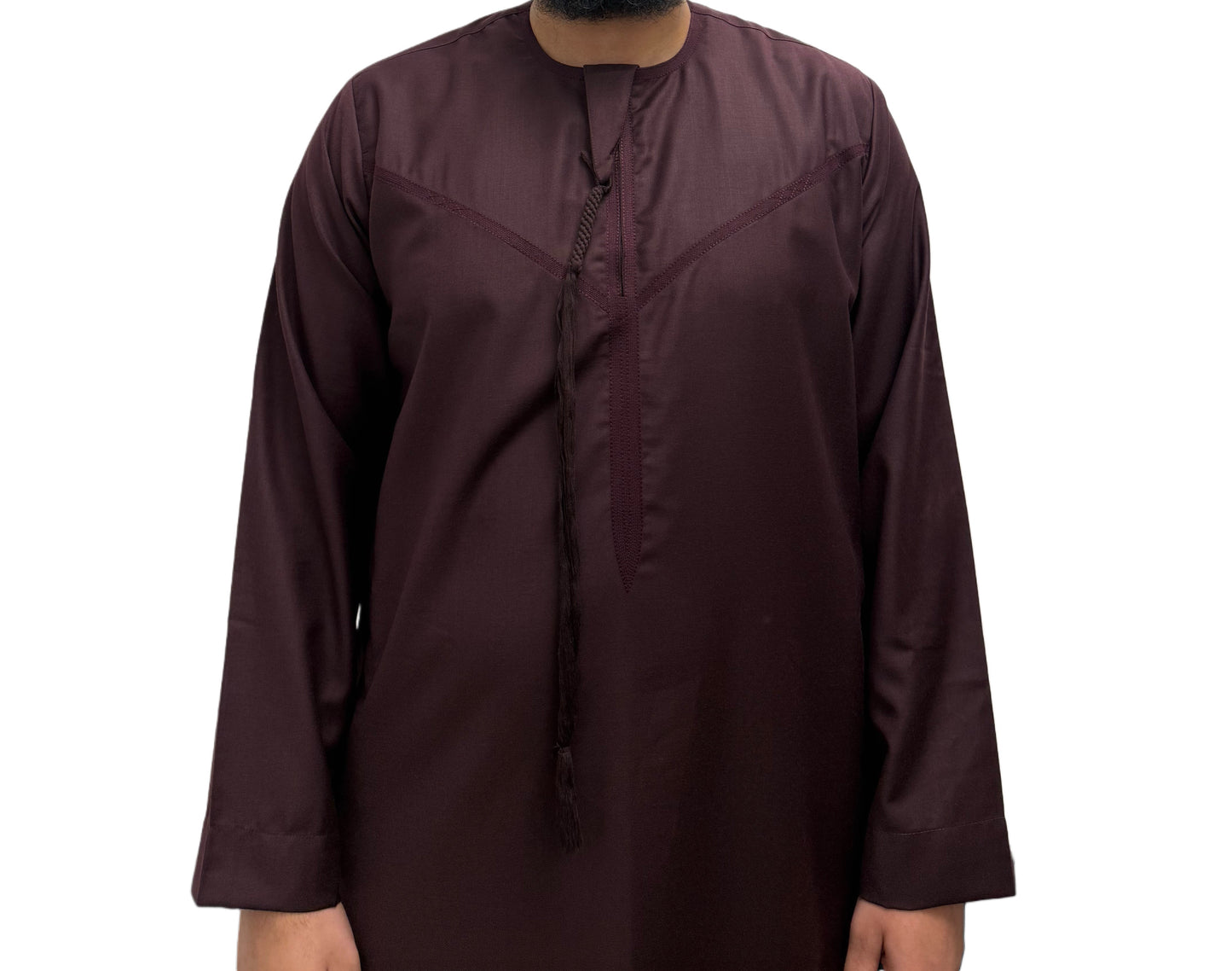 Burgundy Omani Thobe