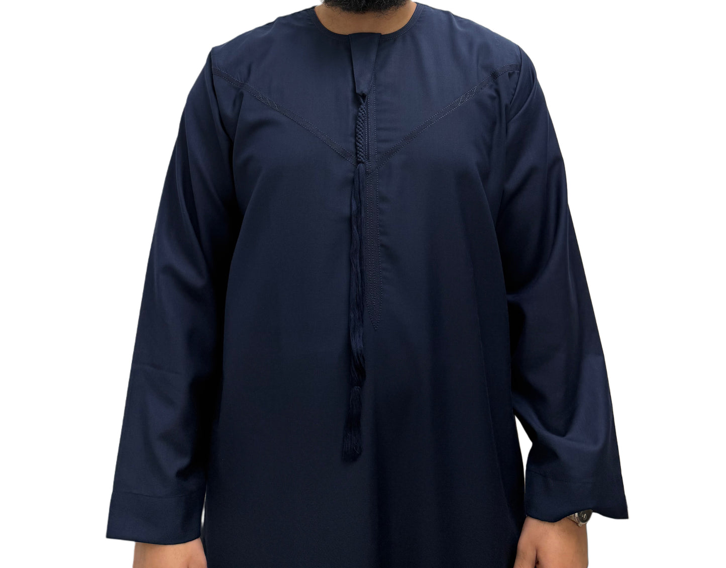Navy Blue Omani Thobe
