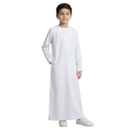 White Kids Omani Thobe