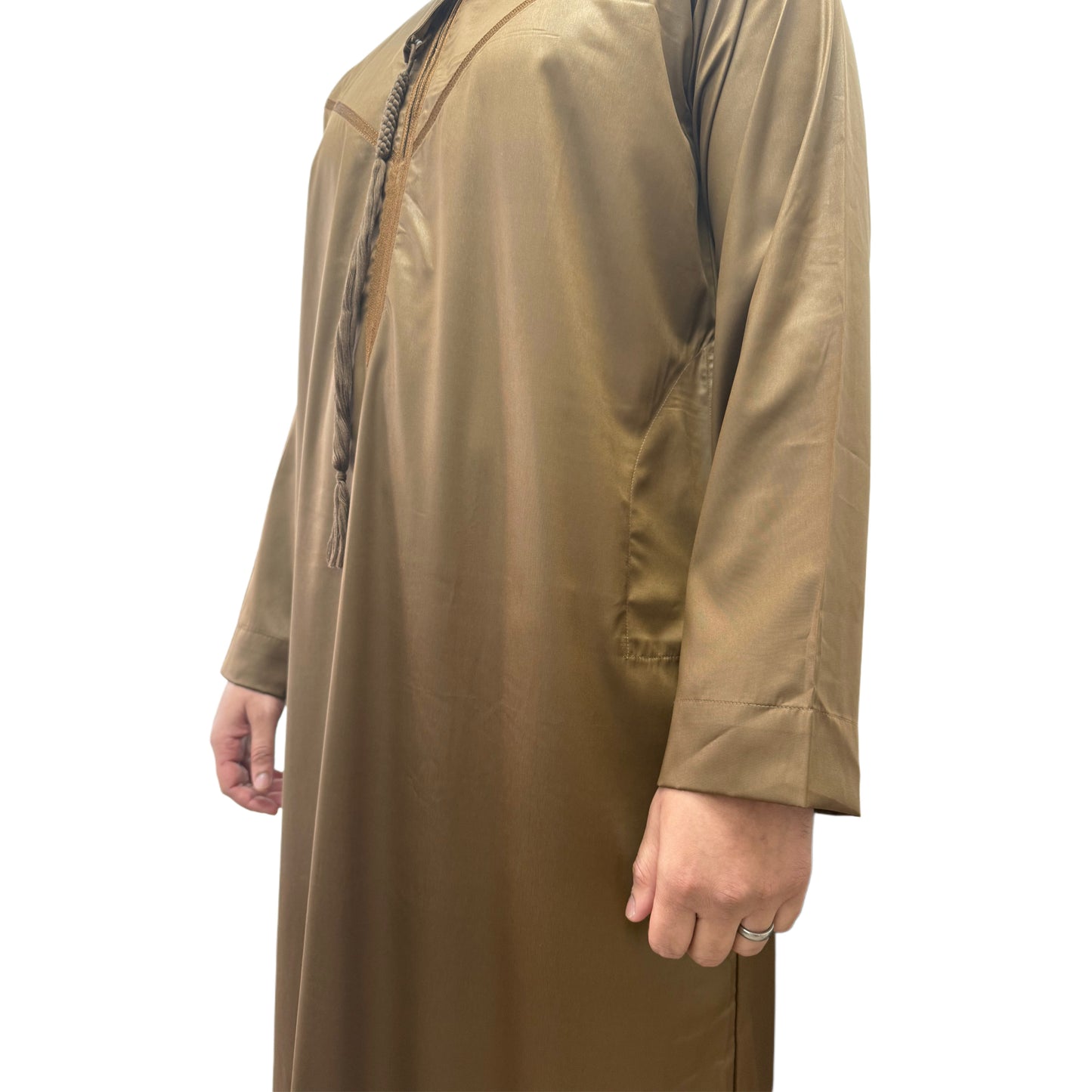 Brown (Shiny) Omani Thobe