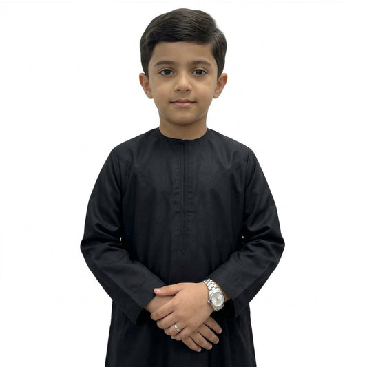 Black Kids Omani Thobe