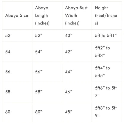 Blue Open Abaya Floral Embroidered Sahara Styles