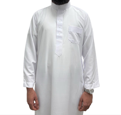 White Saudi Thobe
