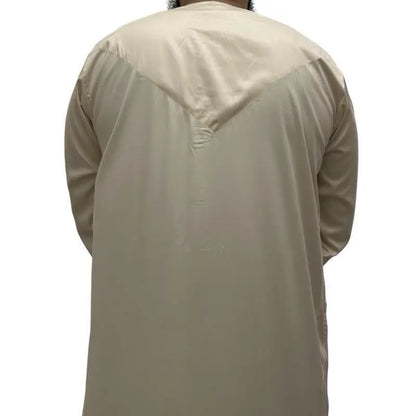 Cream Omani Thobe Sahara Styles
