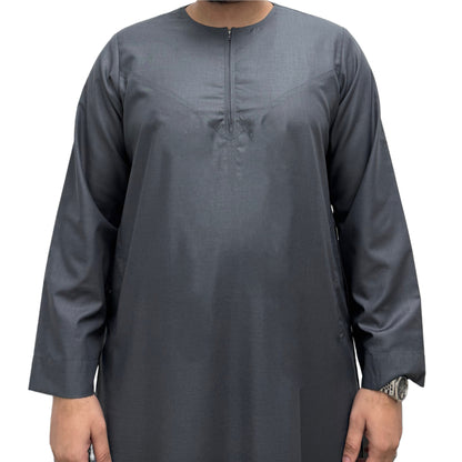 Grey Omani Thobe