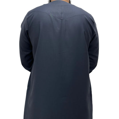 Navy Blue Omani Thobe My Store